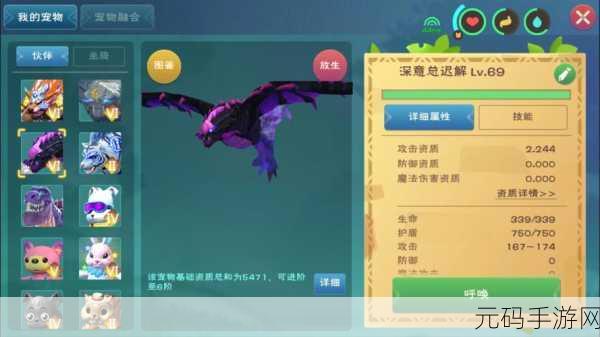 手游资讯,揭秘创造与魔法宠物捕捉技巧及上限全攻略