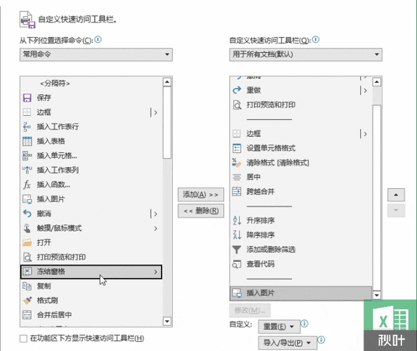 Excel 快速访问工具栏粘贴按钮消失之谜及破解之法