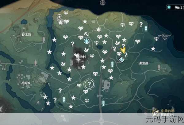 鸣潮手游，寻音元件材料快速采集路线——红针晶簇采集全攻略