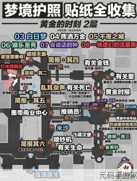 崩坏星穹铁道,梦中群星贴纸全收集攻略深度解析