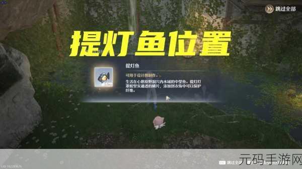 无限暖暖提灯鱼获取全攻略
