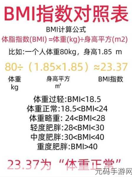轻松掌握,体重指数≥24 的计算秘籍