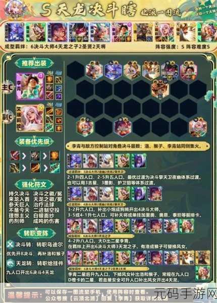 云顶之弈神龙杰斯玩法全攻略,出装阵容搭配推荐