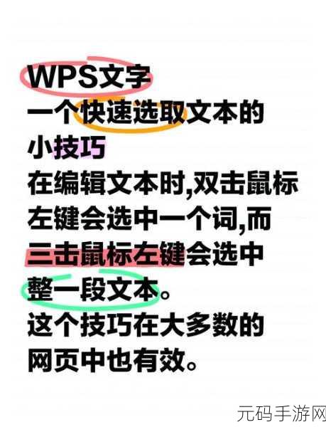 WPS 文字中图片与文字的完美融合,文字环绕技巧大揭秘