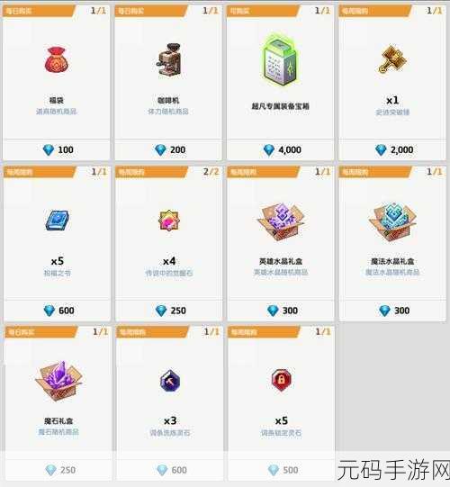 坎公骑冠剑角色强度排行榜更新,玩家必看!