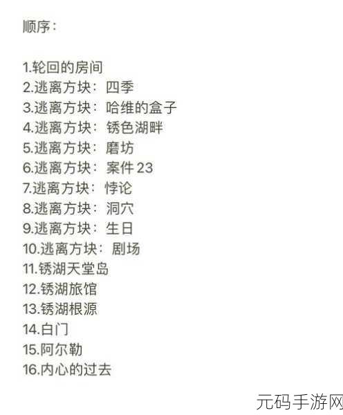 锈湖地铁繁花第三章通关秘籍震撼发布,助你解锁全新游戏成就