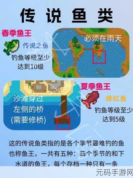 星露谷物语,探寻大眼鱼与五大鱼王的神秘踪迹