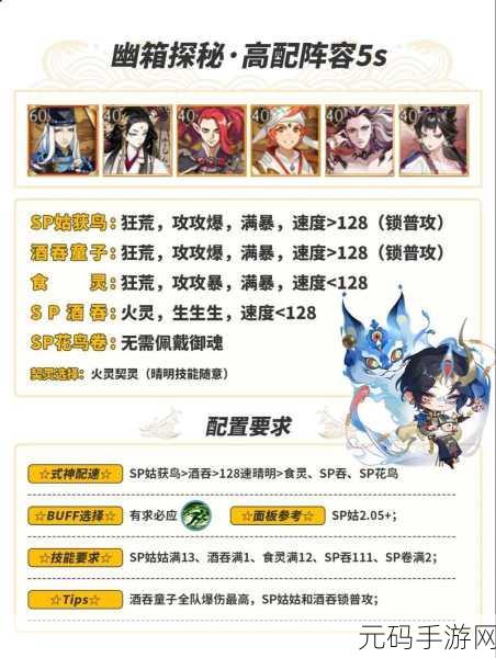 阴阳师言灵活动爬塔阵容搭配全攻略