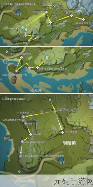 原神手游资讯,全面揭秘琉璃袋采集路线,助你轻松收集珍贵材料
