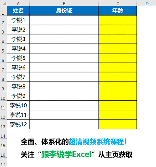 Excel 存储身份证号码的绝佳类型揭秘