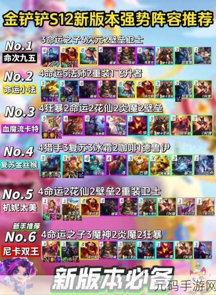 金铲铲之战,揭秘最强游侠阵容,主C游侠选择大揭秘