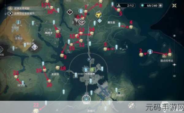 鸣潮手游金阳凤采集分布图全解析,助你高效探索资源