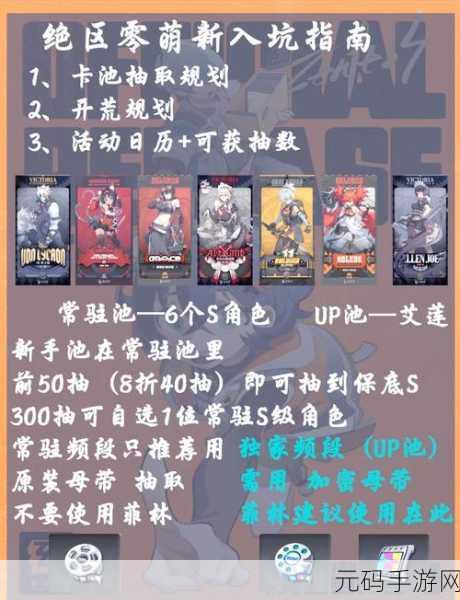 绝区零预抽卡攻略,精选角色与策略,助你赢在起跑线