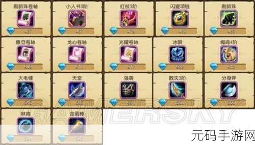 刀塔传奇黑市老大商品图鉴大全深度解析