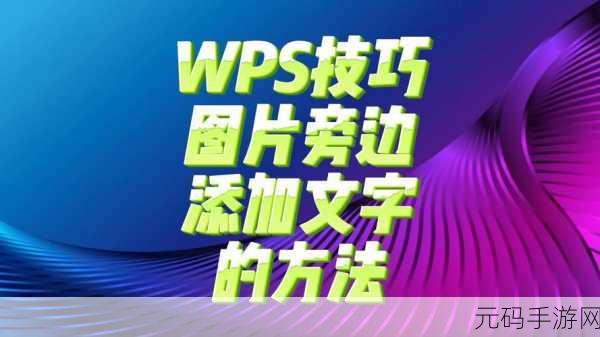 WPS 图片嵌入文本框的精妙技巧