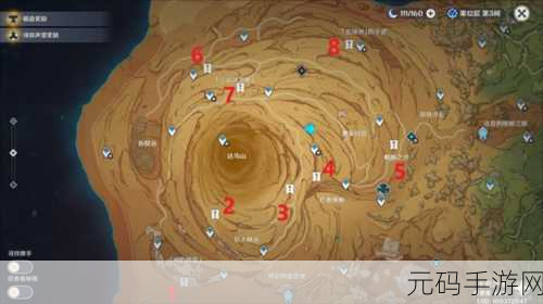 原神手游资讯，千壑沙地第9个指引仙灵位置揭秘