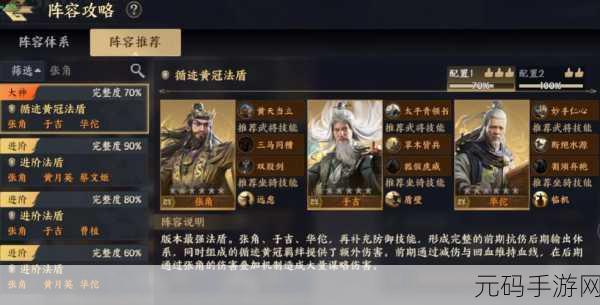 战地无疆2024最强阵容搭配全解析