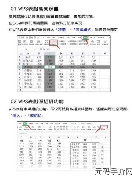 WPS 表格中表格线的线条样式与颜色设置秘籍