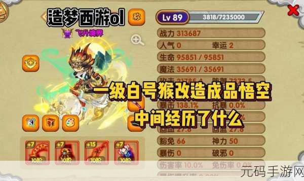 天天风之旅悟空最新装备宠物搭配攻略,助你登顶游戏巅峰!