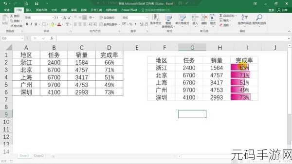 Excel 表格数据条格式设置秘籍,轻松搞定数据展示