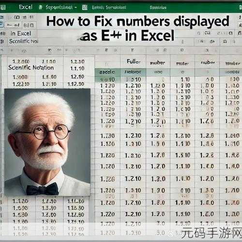 轻松解决!Excel 表格数字 E 显示难题,完整数据完美呈现