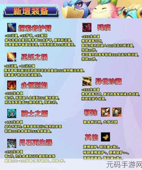 手游资讯,深入解析金铲铲之战混沌龙之秘宝的奇妙作用