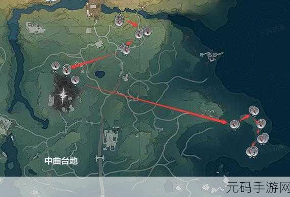 手游资讯,鸣潮无光之森红针晶簇快速收集指南