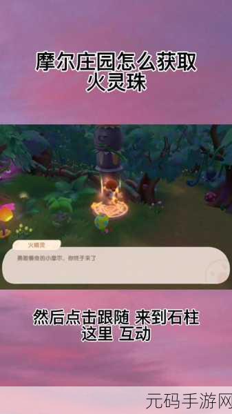 摩尔庄园火灵珠获取攻略,揭秘火灵珠的藏身之处
