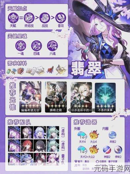 崩坏星穹铁道翡翠星魂新版本深度解析与推荐