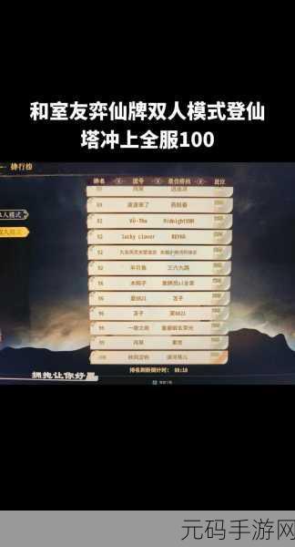 弈仙牌2024最强前中后期阵容排行深度解析