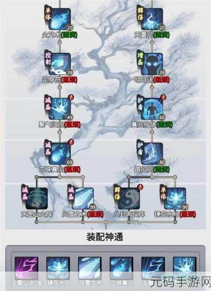 手游资讯,一念逍遥法修仙界神通加点全攻略