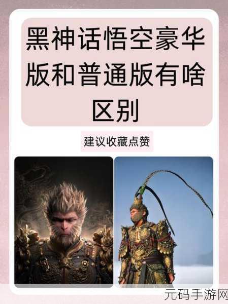 黑神话,悟空豪华版与普通版区别详解