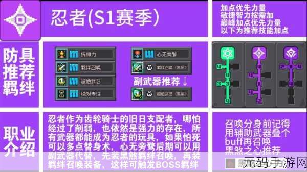 元气骑士前传领主飞盾流毕业装备精选推荐