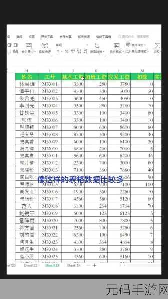 轻松搞定 Excel 首列表格冻结秘籍