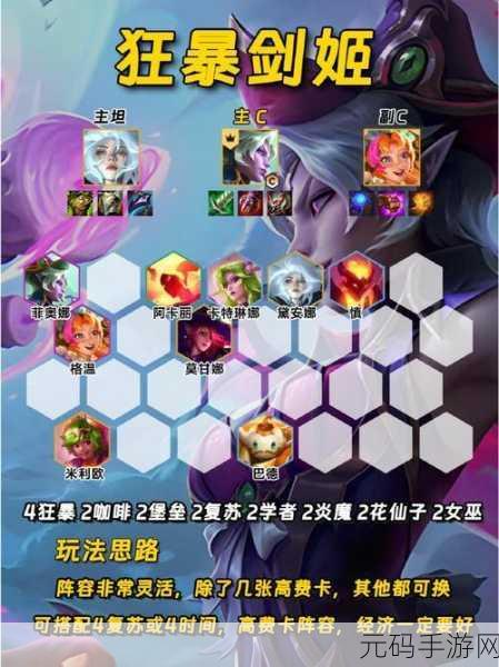 金铲铲之战S12赛季冰霜狼鼠阵容强势来袭