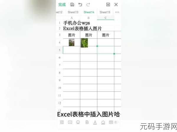 Excel 中图片添加版式秘籍大公开