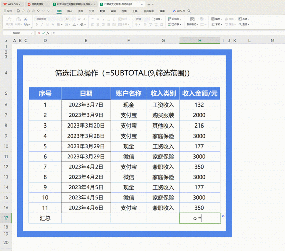 WPS 表格数据处理秘籍,筛选、排序与分类汇总全攻略