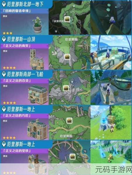 原神渊下宫蛇肠之路宝箱全攻略,19个宝箱点详尽解析