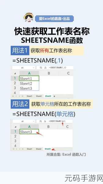 Excel 工作表名称提取秘籍,轻松搞定标题难题