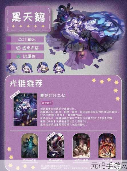 崩坏星穹铁道黑天鹅抽取建议深度解析