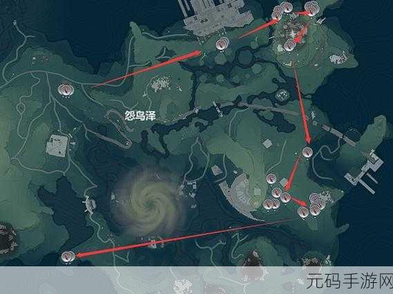 鸣潮手游，怨鸟泽红针晶簇高效收集攻略