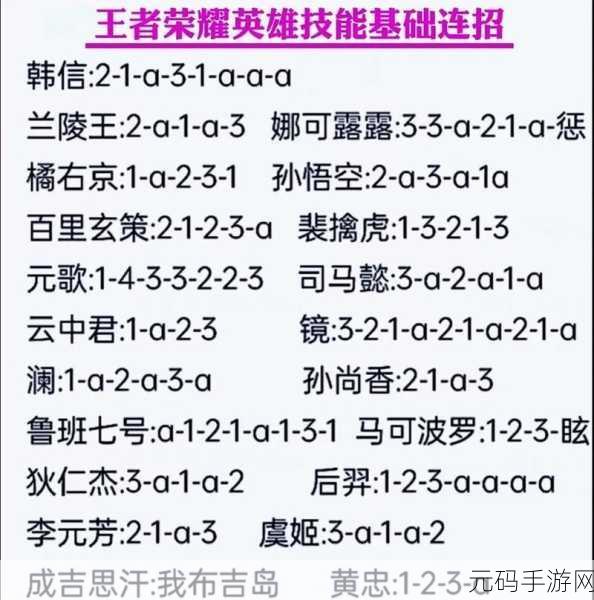 王者荣耀赵怀真连招深度解析,国服最强连招顺序揭秘