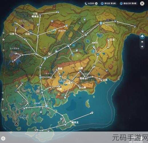原神蒙德城锚点位置全解析,传送点分布与开启攻略