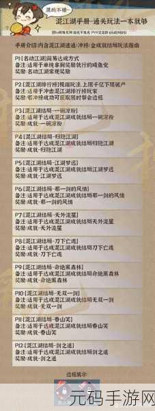 手游资讯,全面攻略助你达成新月同行身先士卒成就
