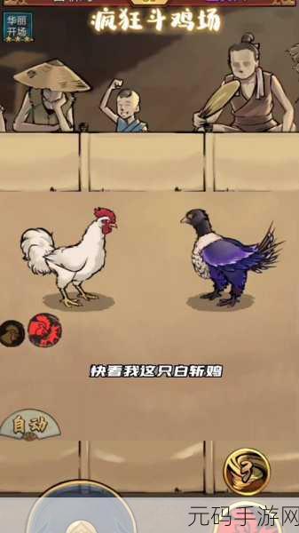 疯狂斗鸡场神种斗鸡繁育攻略,揭秘神种白斩鸡的获取之道
