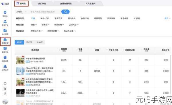 小红书商家管理平台提现明细查看秘籍