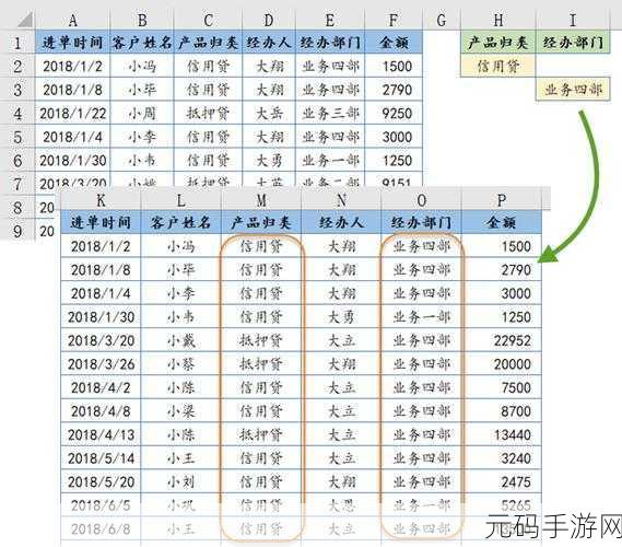 Excel 数据筛选实战秘籍,让数据尽在掌控