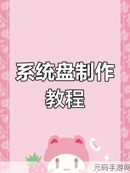 轻松掌握,将 U 盘变为系统启动盘的秘籍