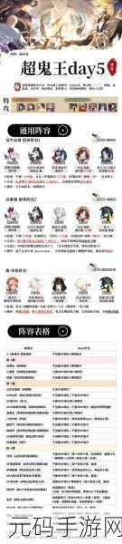 阴阳师风起之森超鬼王阵容搭配与活动攻略