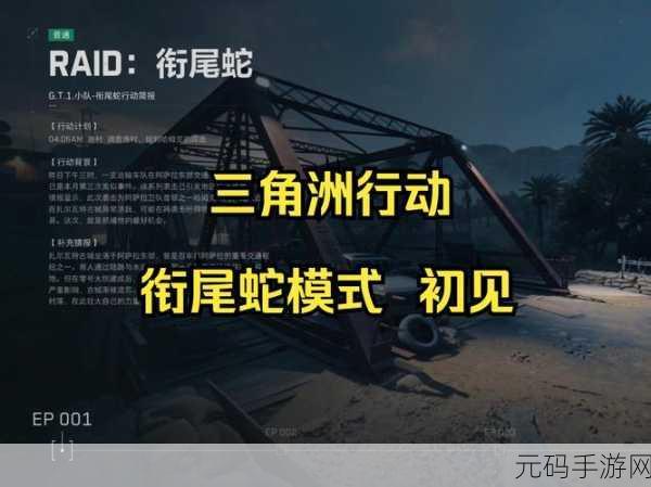 三角洲行动衔尾蛇行动密码全揭秘,手游资讯深度解析